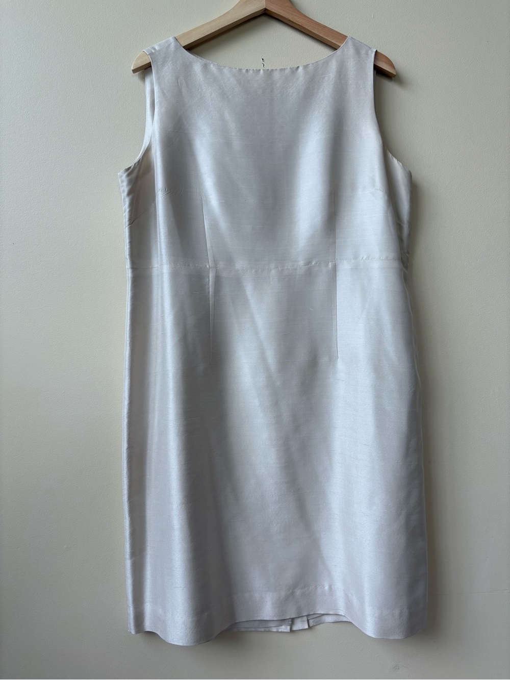 Amanda Smith Pure Silk Sleeveless Midi Dress